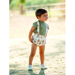 Conjunto de bebé estampado étnico 2