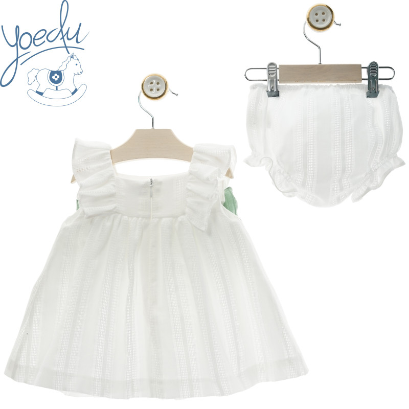 Vestido bebe con braguita Romance