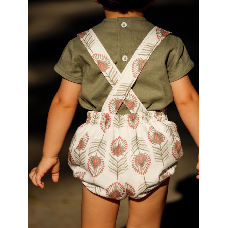 Conjunto de bebé estampado étnico