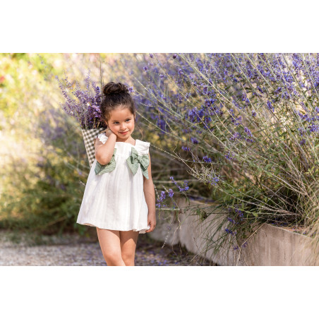Vestido bebe con braguita Romance