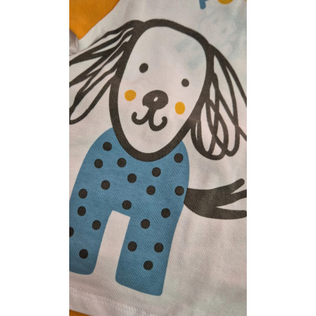Chándal camiseta y pantalón perrito.