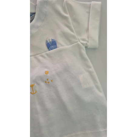 Chándal camiseta bordada osito.
