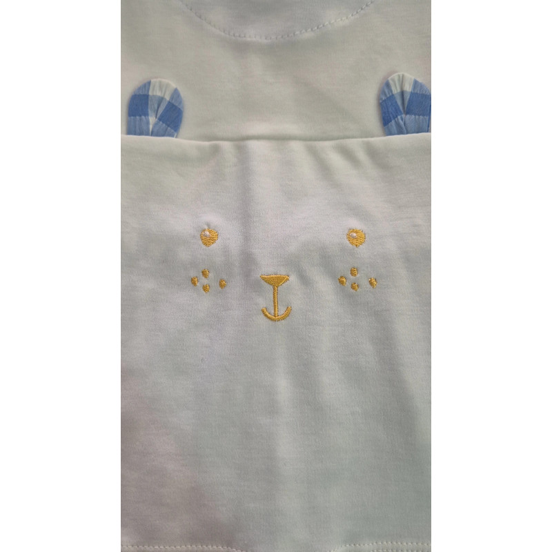 Chándal camiseta bordada osito.