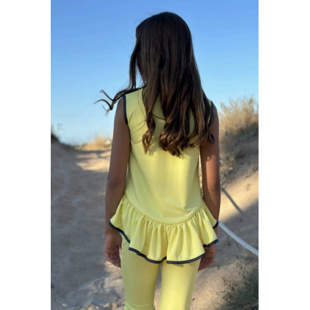 Conjunto de niña teen pantalón y blusa