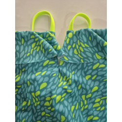 Bañador animal print tonos verdes 2