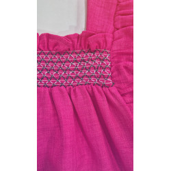 Vestido con nido de abeja 2