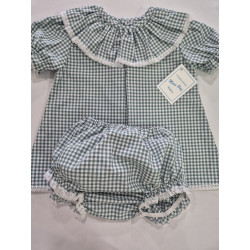 Jesusín en cuadro vichy mini.