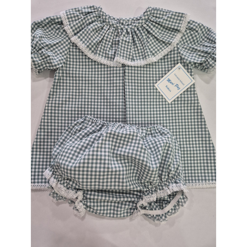 Jesusín en cuadro vichy mini.
