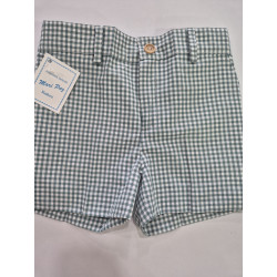 Pantalón de niño infantil cuadro vichy
