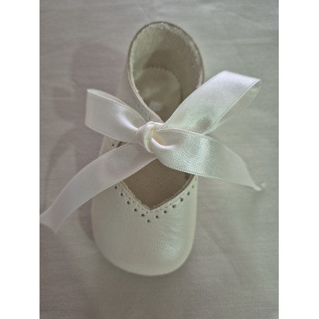 Zapato lazada de piel