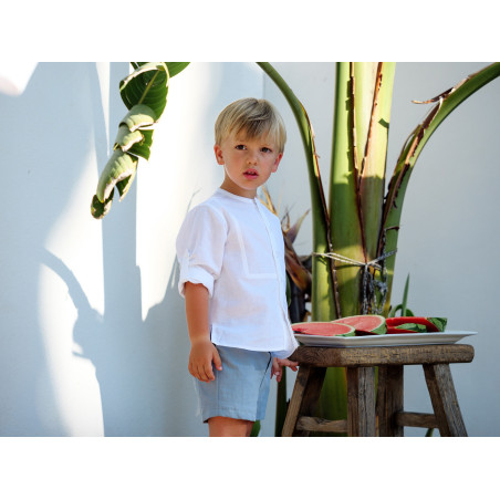 Conjunto infantil de niño camisa casaca