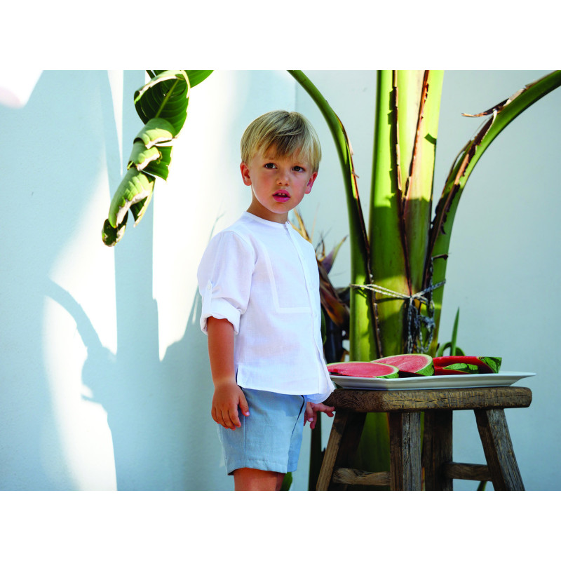 Conjunto infantil de niño camisa casaca