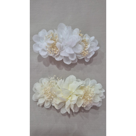 Tocado para el pelo triple flor