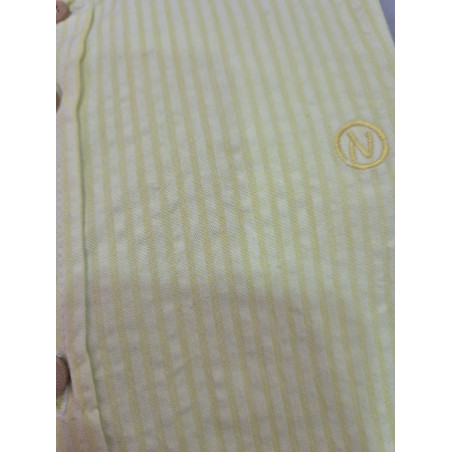 Camisa de rayas amarilla