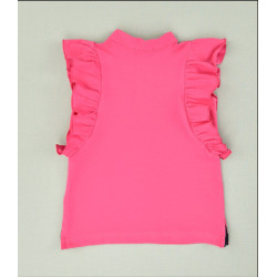 Polo de niña con cuello tirilla 2