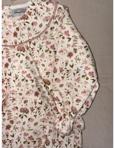 Blusa vintage flores