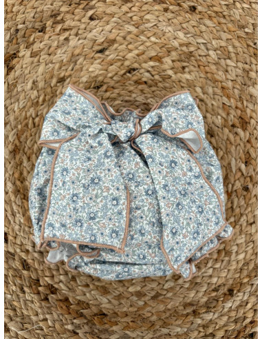 Conjunto braguita bruma flores