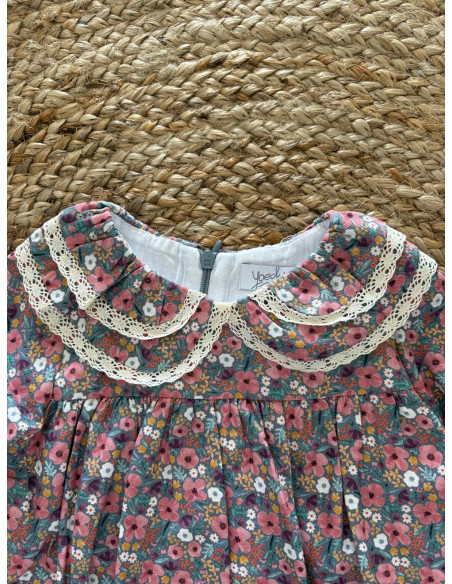 Vestido bebe con braguita familia Cachemira