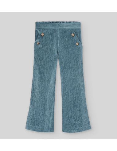 Pantalón pana largo niña "Pompón"
