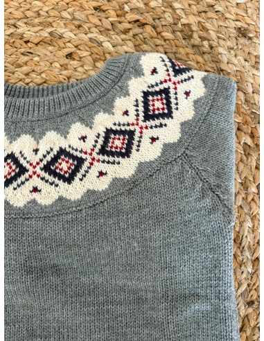 Jersey niño con cenefa