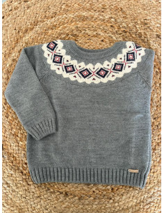 Jersey niño con cenefa