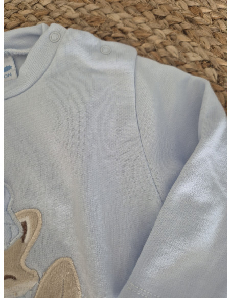 Chandal de niño bordado zorrito