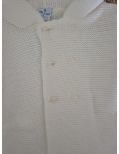 Chaquetón básico de punto doble