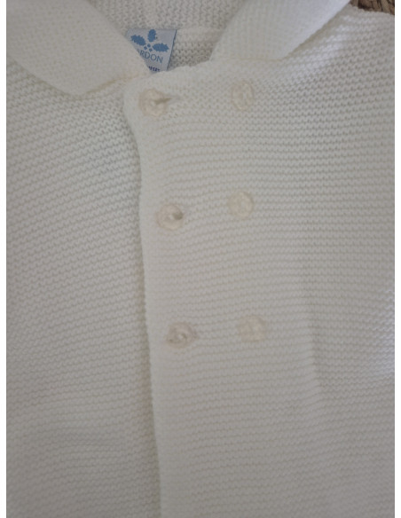 Chaquetón básico de punto doble