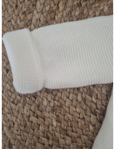 Chaquetón básico de punto doble