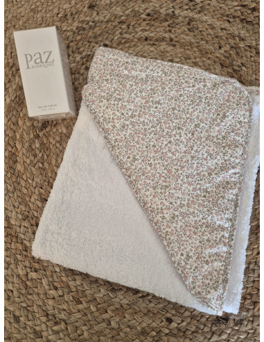 Capa de baño flores liberty