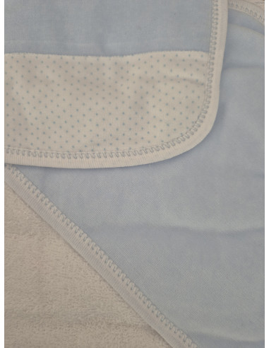 Capa de baño con babero