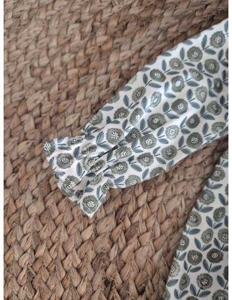 Jesusín de flores verdes