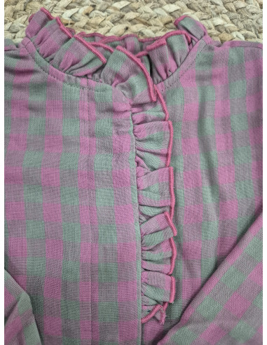 Camisa de niña fantasía con volante