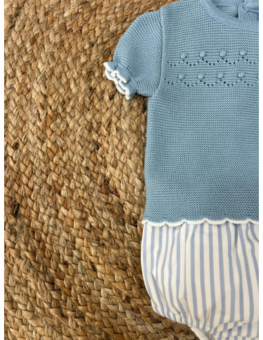 Conjunto 2 piezas rayas