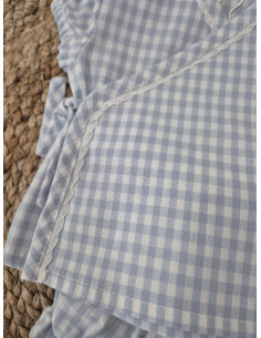 Conjunto estampado vichy cruzado 2