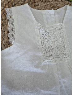 Conjunto de blusa y short. 2