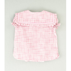 Blusa infantil de niña cuello fantasía 2
